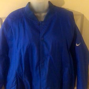 Royal Blue Nike Team jacket men’s Large